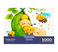 Vieil Homme et Vieille Dame Puzzle 1000 Pièces - Jeu ÉduChatif & Concentration, Décor De Maison Après Assemblage, Poster + Packaging Soigné, 70x50cm/1000pcs