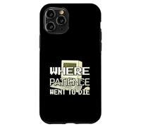 Vieil Ordinateur où la Patience est allée Mourir Techie Coque pour iPhone 11 Pro