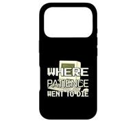 Vieil Ordinateur où la Patience est allée Mourir Techie Coque pour iPhone 17 Pro