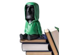 Vieille île - Statue vintage en résine avec support pour smartphone