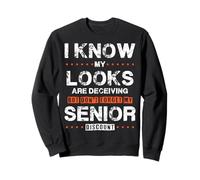 Vieillesse - Retraité - Senior Citizen - Old Man - Grand-père Sweatshirt