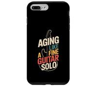 Vieillir comme Une Fine Guitare Solo rétro Rock Humour Coque pour iPhone 7 Plus/8 Plus