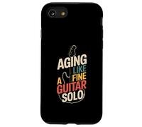 Vieillir comme Une Fine Guitare Solo rétro Rock Humour Coque pour iPhone SE (2020) / 7/8
