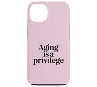Vieillir est Une Citation de longévité privilège Coque pour iPhone 13