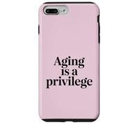 Vieillir est Une Citation de longévité privilège Coque pour iPhone 7 Plus/8 Plus