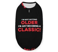 Vieillir Juste Devenir Classique Animaux Chemise Gilet Mignon Chien débardeur Doux sans Manches T-Shirt pour Chiot Chaton Chats L