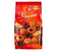 VIEIRA DE CASTRO - Biscuits Princesse, Assortiment Gourmand Texture Fondante, Saveurs Variées Paquet 400g - Lot De 3