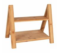 Viejo Valle Table de Service Double Hauteur Bambou 33 x 19,5 x 18 cm (2 unités)