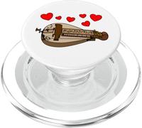 Vielle à roue de la Saint-Valentin, musicien de mariage PopSockets PopGrip pour MagSafe