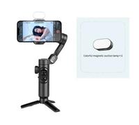 VIEllFON-Stabilisateur de cardan à 3 axes pour smartphone,lumière d'appoint,suivi du visage intelligent,iPhone Android,Vlog Tiktok,recrutement - Type With Light #H