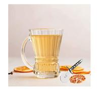 vienberg Lot de 6 verres avec anse | Verres à boire, verres à vin chaud, verres à thé avec poignée, verres à expresso, verres à thé, passent au lave-vaisselle, sans plomb, idées cadeaux