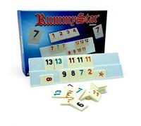 vienberg Mini Okey takimi | Jeu en déplacement, camping extérieur | Classique | Jeu de Rummy | En plastique format voyage Jeux compacts
