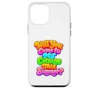 Viendrez-Vous dans Mon Chalet cet été ? Sarcastic Cottages Coque pour iPhone 12 Mini