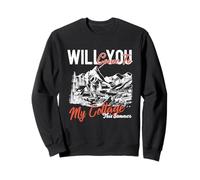 Viendrez-Vous dans Mon Chalet cet été, Une Romance de Hockey rétro ? Sweatshirt