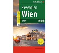 Vienna, giant map, city atlas 1:12,500