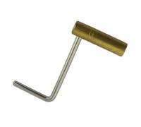 Vienna Key (6 mm/15) Clé à manivelle en laiton pour grand-père Longcase Outil de remontage d'horloge