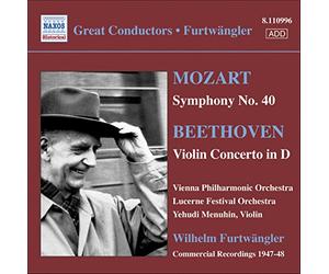 Vienna Philharmonic Orchestra - Mozart: Symphony No. 40; Beethoven: Violin Concerto