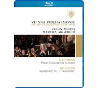 Martha Argerich & Zubin Mehta – Concerto pour piano / Symphonie n°4 – Blu-ray
