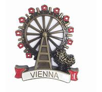 Vienne Autriche 3D Aimant de réfrigérateur en métal Souvenir Touristique Cadeau Collection Maison et Cuisine Décoration Aimant Réfrigérateur Vienne