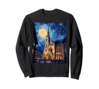 Vienne Autriche - Cathédrale Saint-Etienne Van Gogh Art Sweatshirt