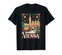 Vienne, Autriche, Marché de Noël européen, Fun Family T-Shirt