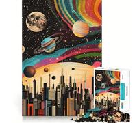 Vienne,Autriche Puzzle de 1000 pièces Entraînement cérébral ludique Emboîtement précis sans espaces Activité de Partage et de complicité avec Les Proches (50x75cm)