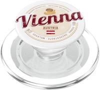 Vienne Autriche Vintage Capital Wiener Melange Souvenir PopSockets PopGrip pour MagSafe