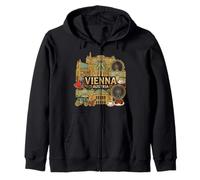 Vienne Autriche Voyage Souvenir Ville Cadeau Sweat à Capuche