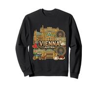Vienne Autriche Voyage Souvenir Ville Cadeau Sweatshirt