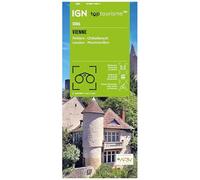 IGN – TOP100D86 – Vienne – Échelle 1 : 100 000 – Carte