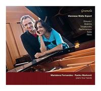 Strauss / Tchaikovsk – Viennese Waltz Export Valses pour piano à quatre mains – CD – NAXOS