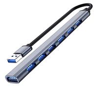 Vienon Hub USB 3.0 avec 7 ports en aluminium pour ordinateur portable, PC, MacBook, Mac Pro, Mac Mini, iMac, Surface Pro et plus encore