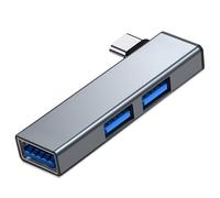 VIENON Hub USB C pour ordinateur portable, en aluminium USB C vers USB 3.0 3 ports, extension USB sans fil portable pour MacBook Pro/Air et plus encore