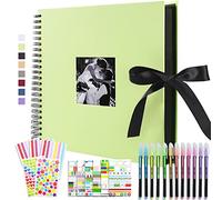 Vienrose Album Photo Scrapbooking 10x15 Livre Fait à La Main DIY Album 80 Pages Cadeaux pour Bebe Valentin Anniversaire Enfant Mariage Voyage Festival L'Obtention du Diplôme