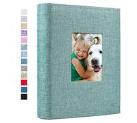 Vienrose Album Photo Traditionnel 10x15 cm 300 Poches Grande Capacité Couverture en Lin Albums Photos, pour Mariage Famille Bébé Vacances