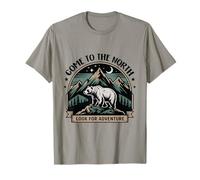 Viens au Nord - Aventure Ours des Montagnes Graphique T-Shirt