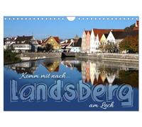 Viens avec moi à Landsberg am Lech, Version française (Calendrier mural 2026 DIN A4 portrait), Calendrier CALVENDO mensuel