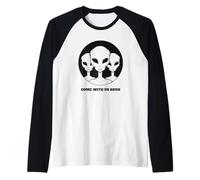Viens avec Nous, Bruh (déclaration Extraterrestre Amusante) Manche Raglan