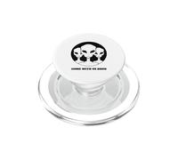 Viens avec Nous, Bruh (déclaration Extraterrestre Amusante) PopSockets PopGrip pour MagSafe