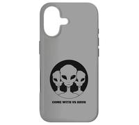 Viens avec Nous Bruh (Graphique Extraterrestre Amusant) Coque pour iPhone 17
