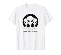 Viens avec Nous Bruh (Graphique Extraterrestre Amusant) T-Shirt