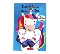 Viens dans mes bras ! – Des bisous à paillettes : livre marionnette pour bébé – Casterman