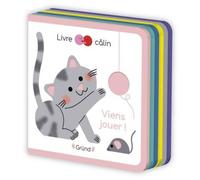 Viens jouer ! - Livre tout-carton avec de la feutrine à toucher - À partir de 6 mois