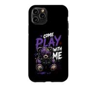 Viens Jouer avec Moi » Creepy Teddy Gamer Coque pour iPhone 11 Pro