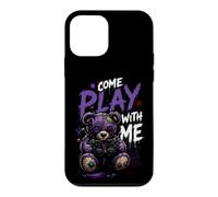 Viens Jouer avec Moi » Creepy Teddy Gamer Coque pour iPhone 12 Mini