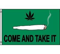 Viens Le Prendre (Spliff) Garden Flag Décoratif Drapeau De Jardin Résistant Aux Intempéries Drapeaux Pour Mur Jardin Maison 3X5Ft