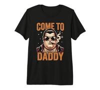 Viens Voir Papa, Big Daddy Cigar Boss T-Shirt Haut de Gamme