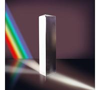 Vientiane Prisme Triangulaire, Verre Optique en Cristal, Triple Réfracteur Triangulaire de Prisme pour Spectre de Lumière D'enseignement de Physique