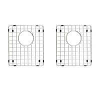 vier de cuisine deux cuves Starstar 50/50, deux grilles inf rieures, acier inoxydable, 16"" x 14""