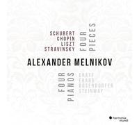 Alexander Melnikov – Four Composers Four Pianos Four Pieces – Harmonia Mundi